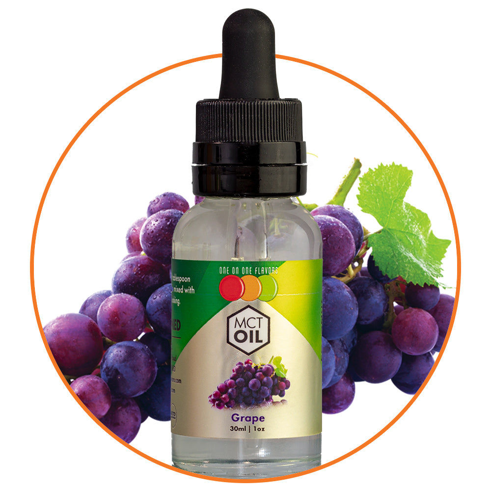 Natural Grape - MCT Concentrated Flavored Oil *Unsweetened*