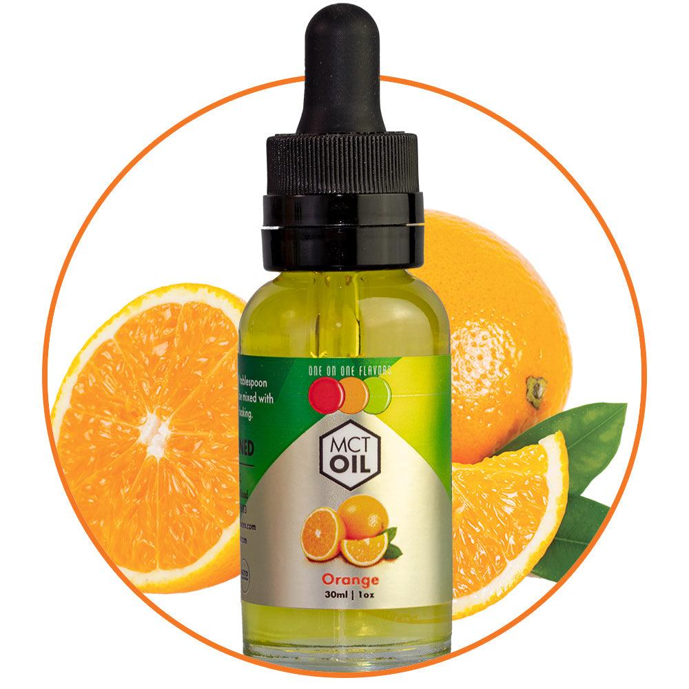 Natural Orange - MCT Concentrated Flavored Oil *Unsweetened*