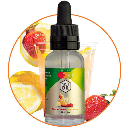 Natural Strawberry Lemonade - MCT Concentrated Flavored Oil *Unsweetened*