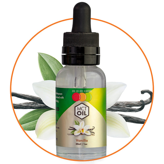 Natural Vanilla - MCT Concentrated Flavored Oil *Unsweetened*