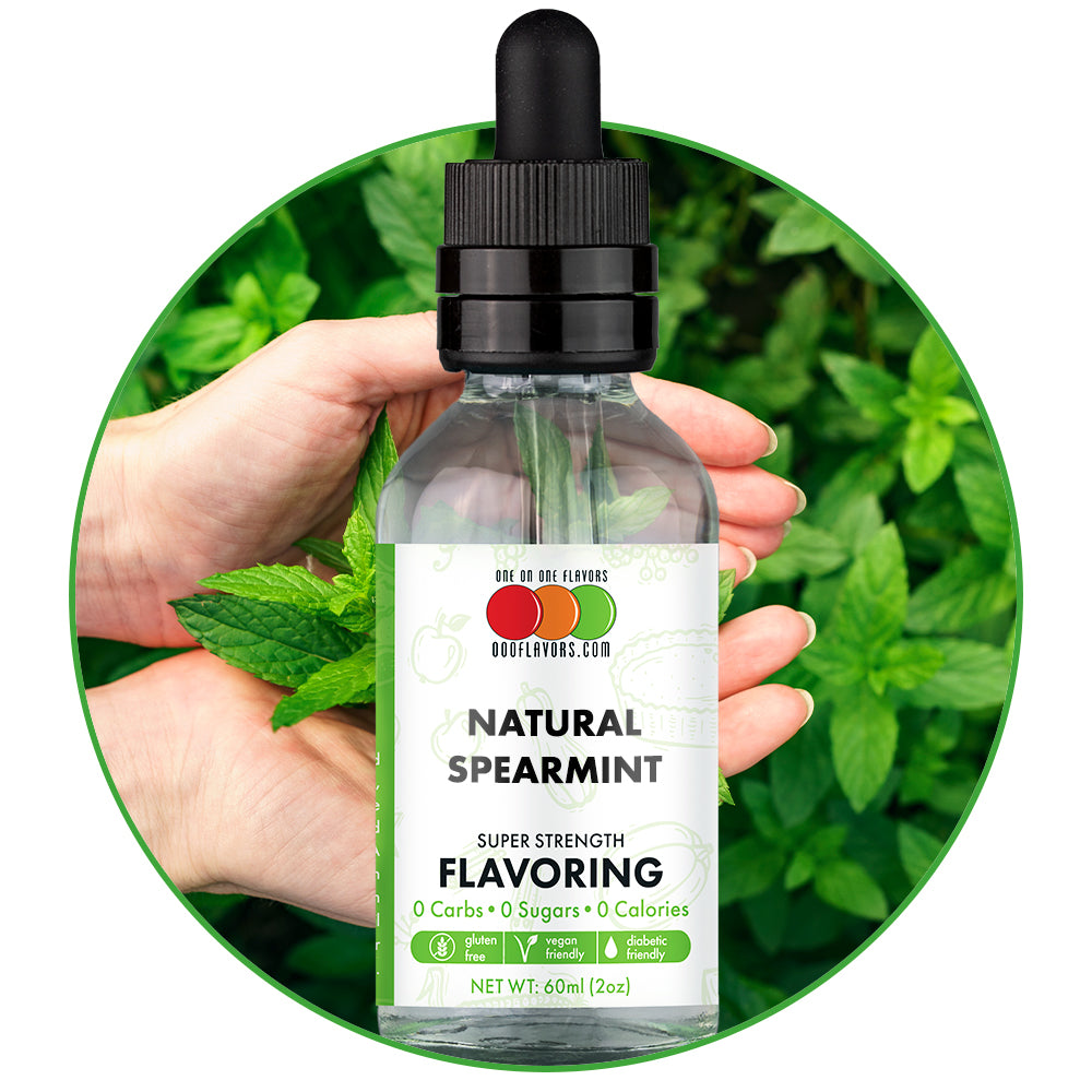Natural Spearmint Flavored Liquid Concentrate