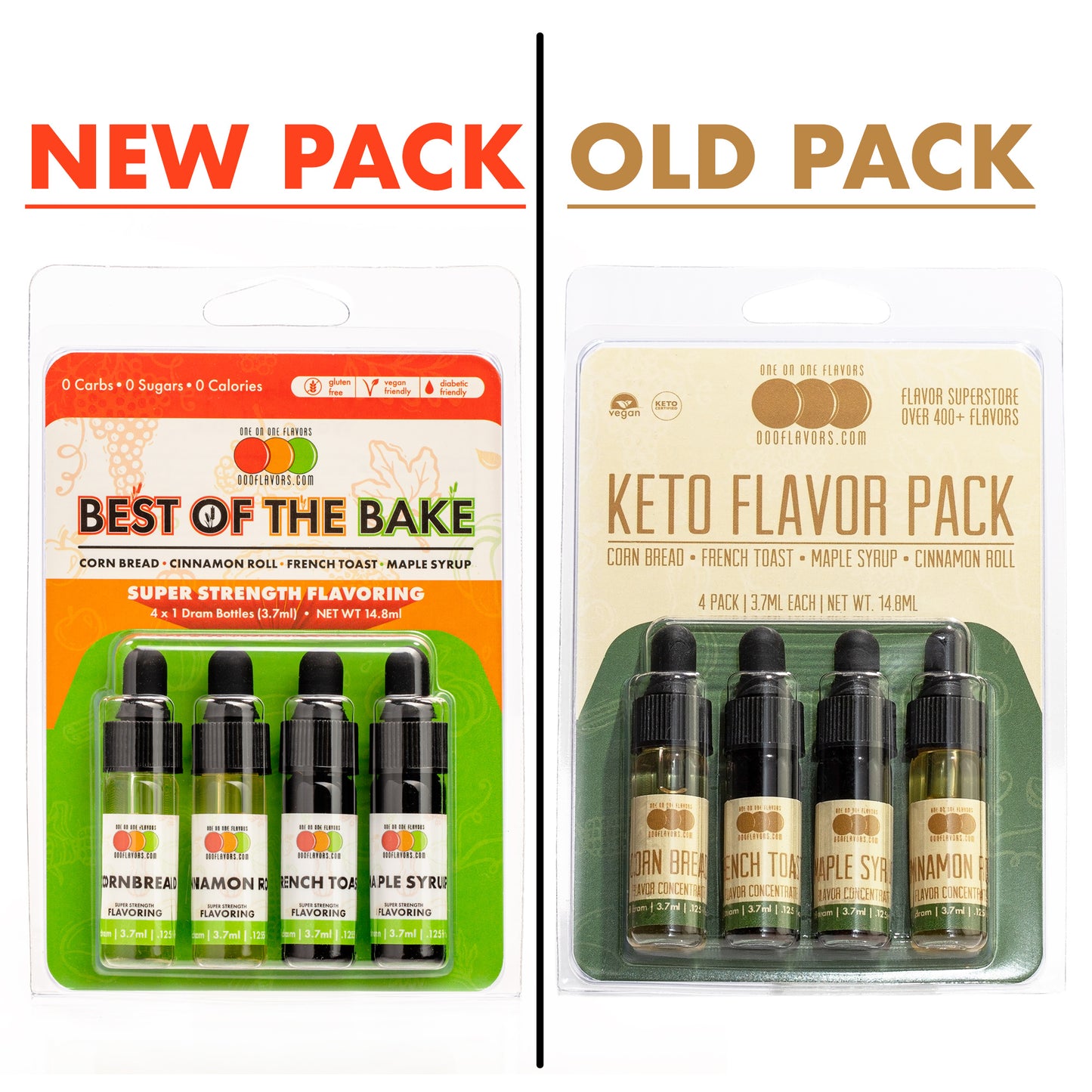 BEST OF THE BAKE 4 Pack - Flavored Liquid Concentrate