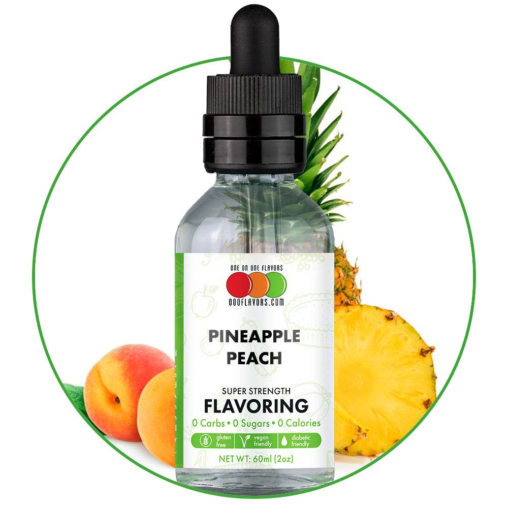 Pineapple Peach Flavored Liquid Concentrate