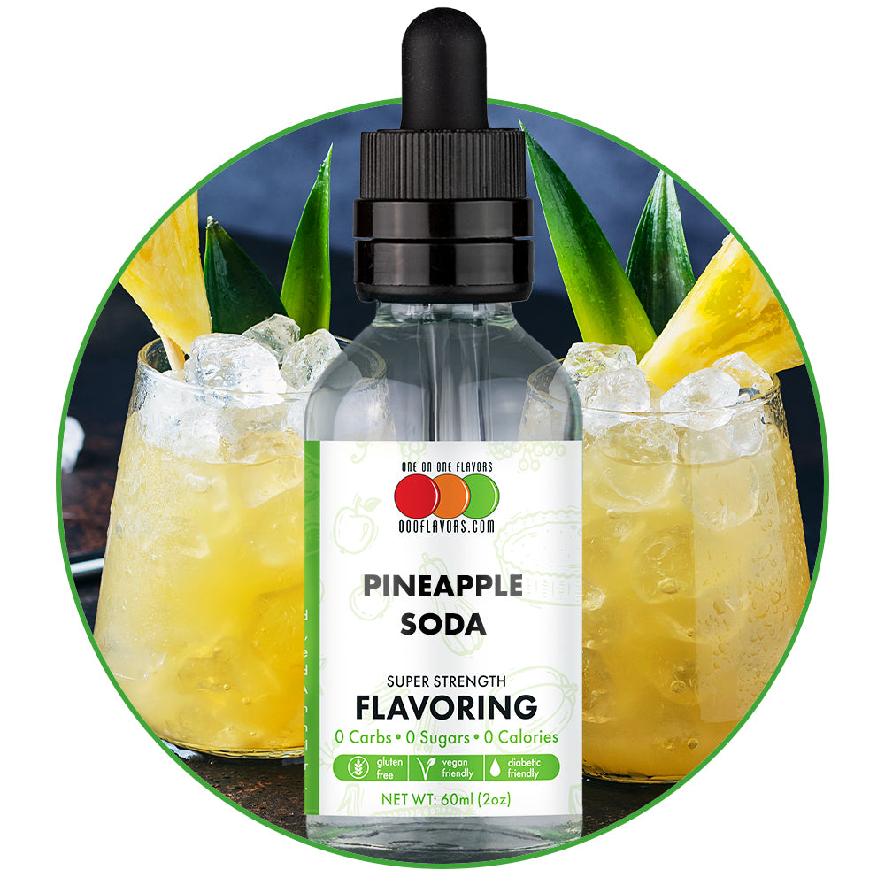 Pineapple Soda Flavored Liquid Concentrate