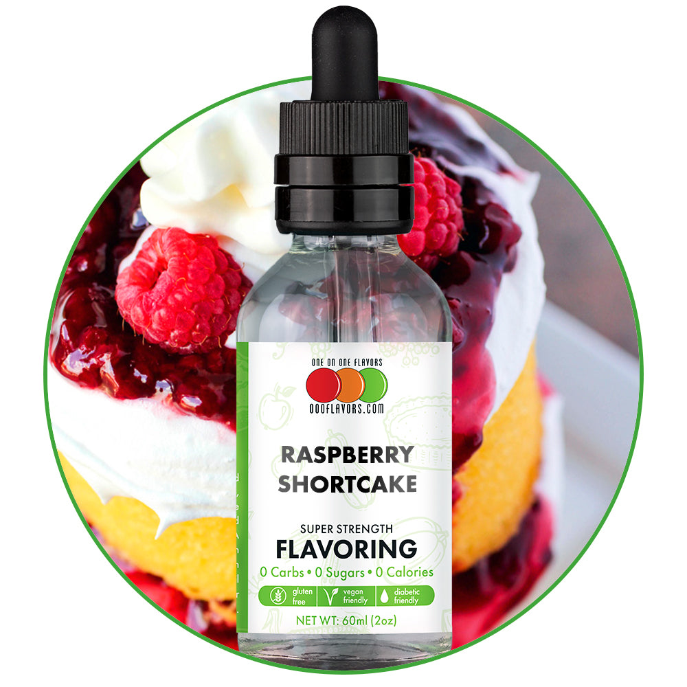 Raspberry Shortcake Flavored Liquid Concentrate