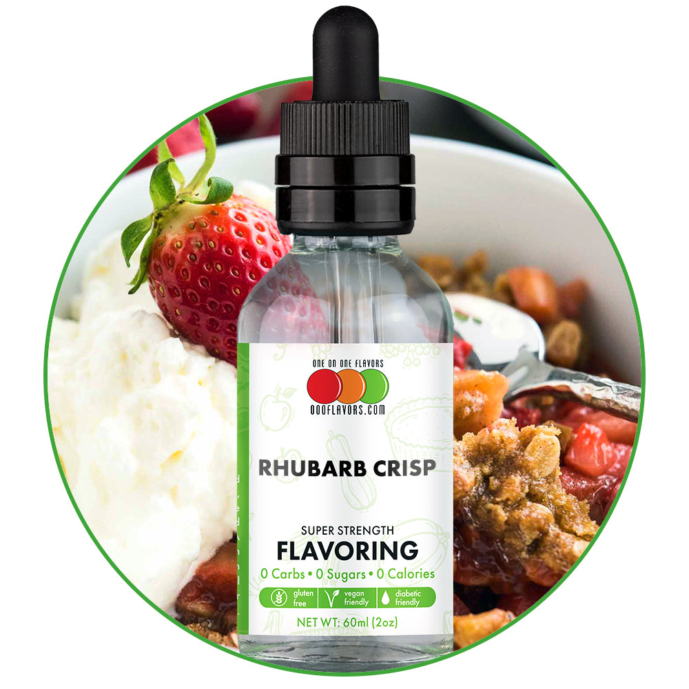 Rhubarb Crisp Flavored Liquid Concentrate