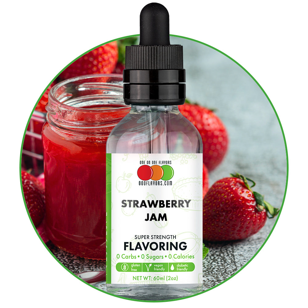 Strawberry Jam Flavored Liquid Concentrate