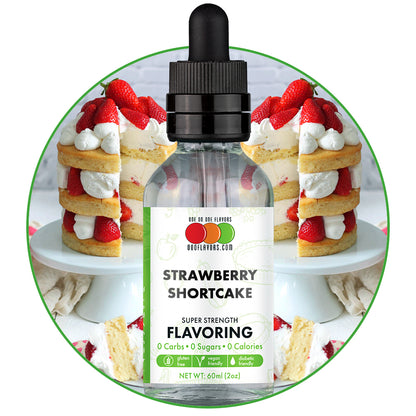 Strawberry Shortcake Flavored Liquid Concentrate