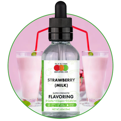 Strawberry (Milk) Flavored Liquid Concentrate