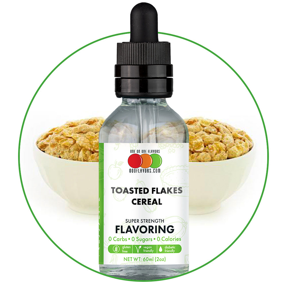 Toasted Flakes Cereal Type Flavored Liquid Concentrate