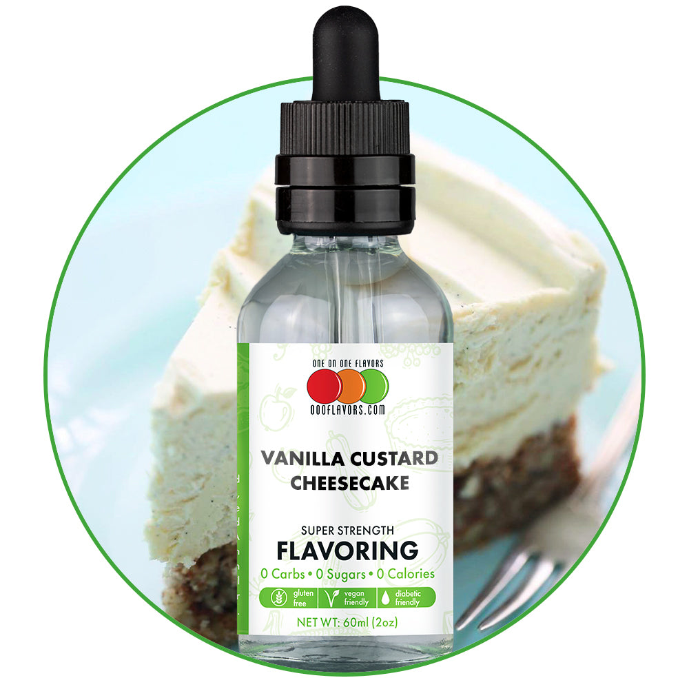 Vanilla Custard Cheesecake Flavor Flavored Liquid Concentrate