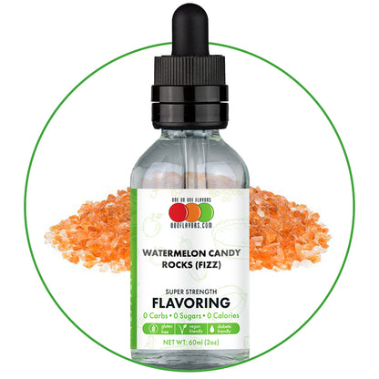 Watermelon Candy Rocks (Fizz) Flavored Liquid Concentrate