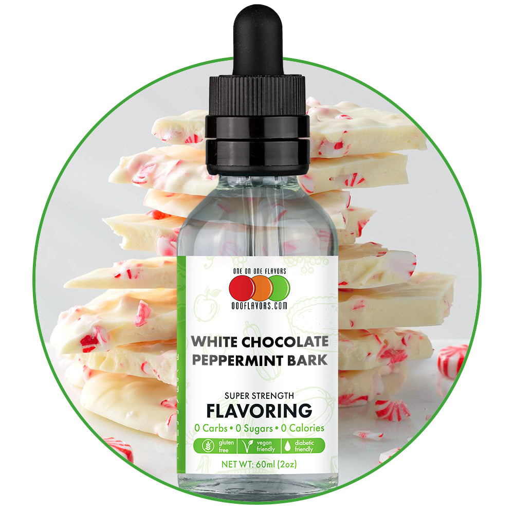 White Chocolate Peppermint Bark Flavored Liquid Concentrate