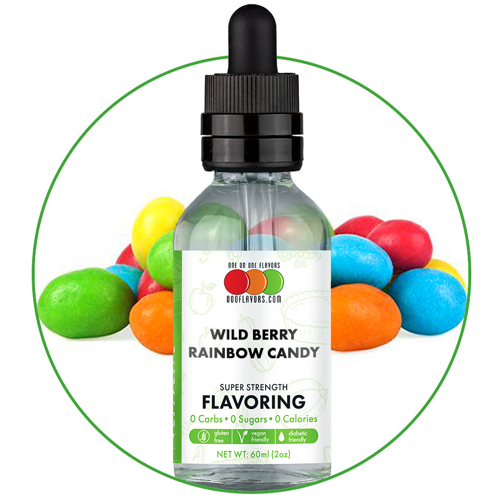 Wild Berry Rainbow Candy Flavored Liquid Concentrate